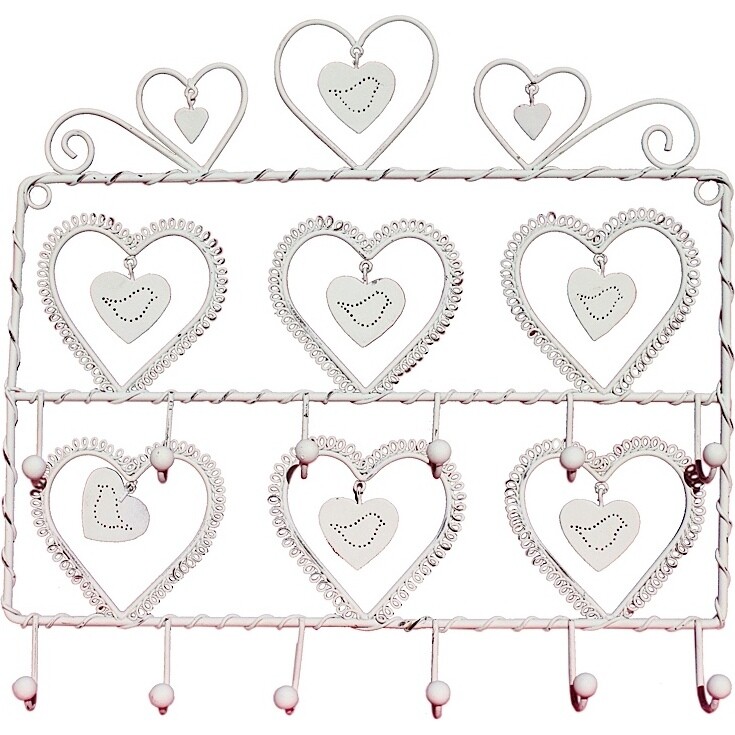 Jewellery Hooks - Heart Curl