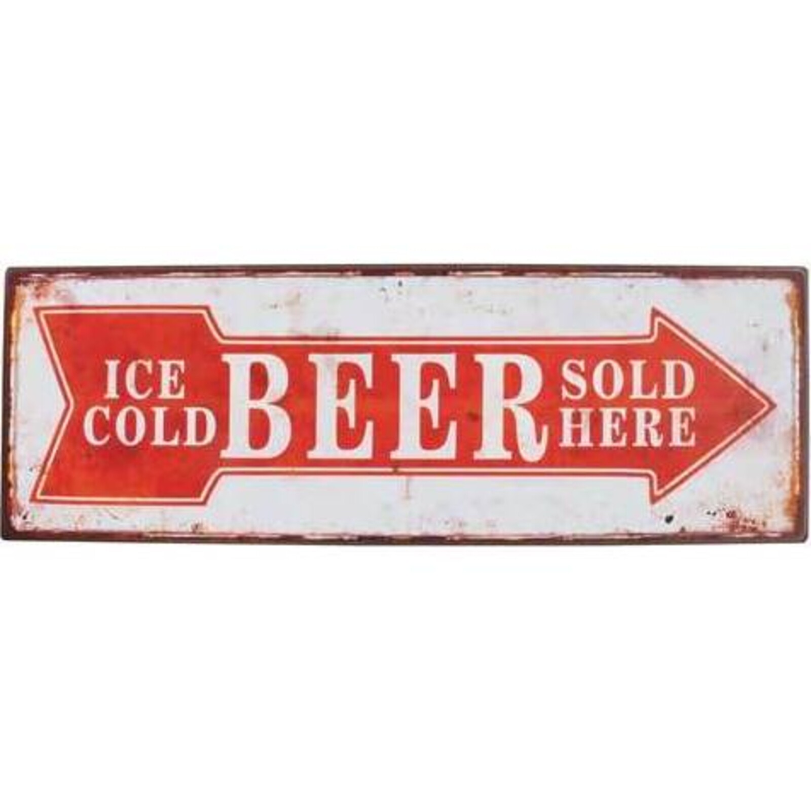 Tin Sign - Ice Cold Beer