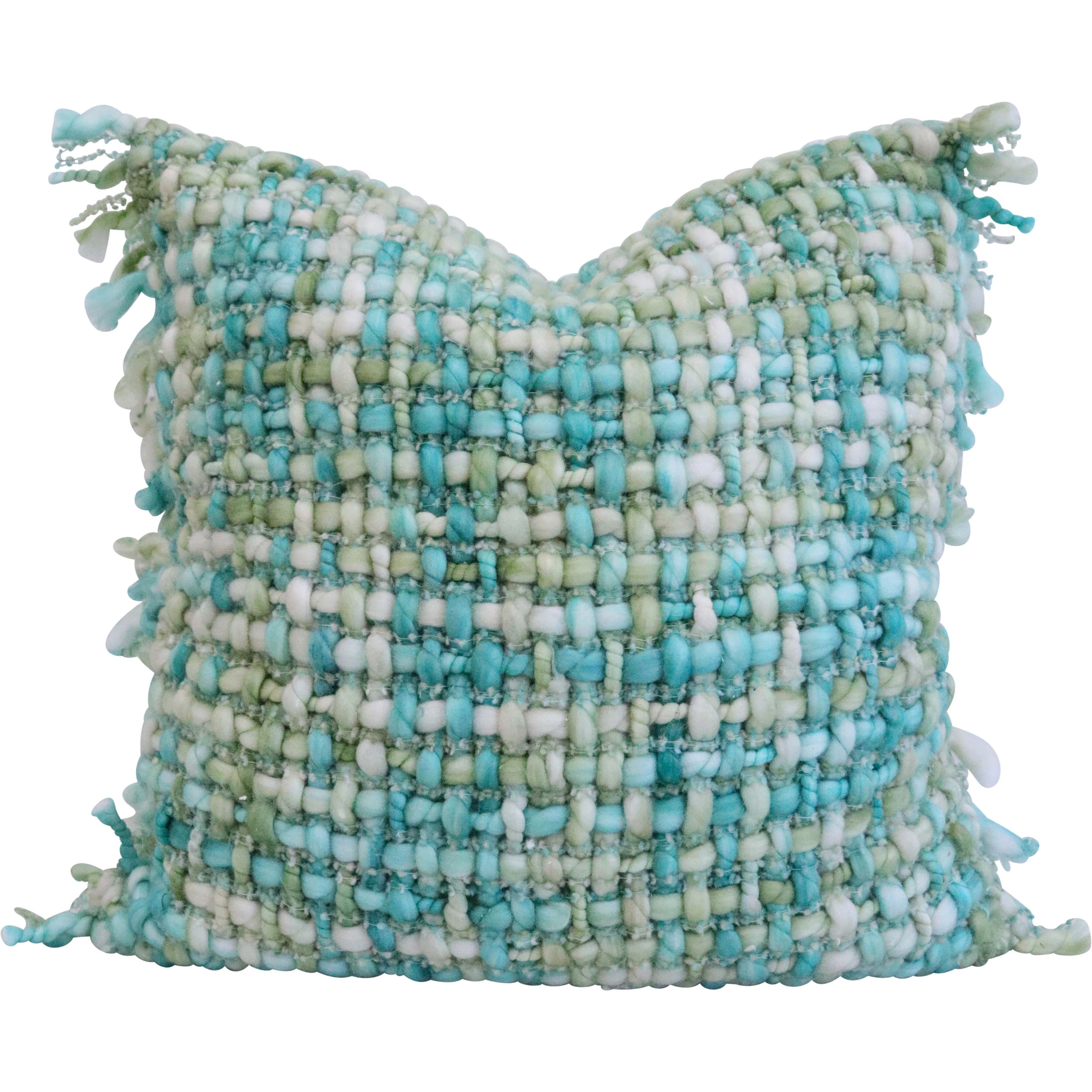 Cushion Chunky Knit Marine