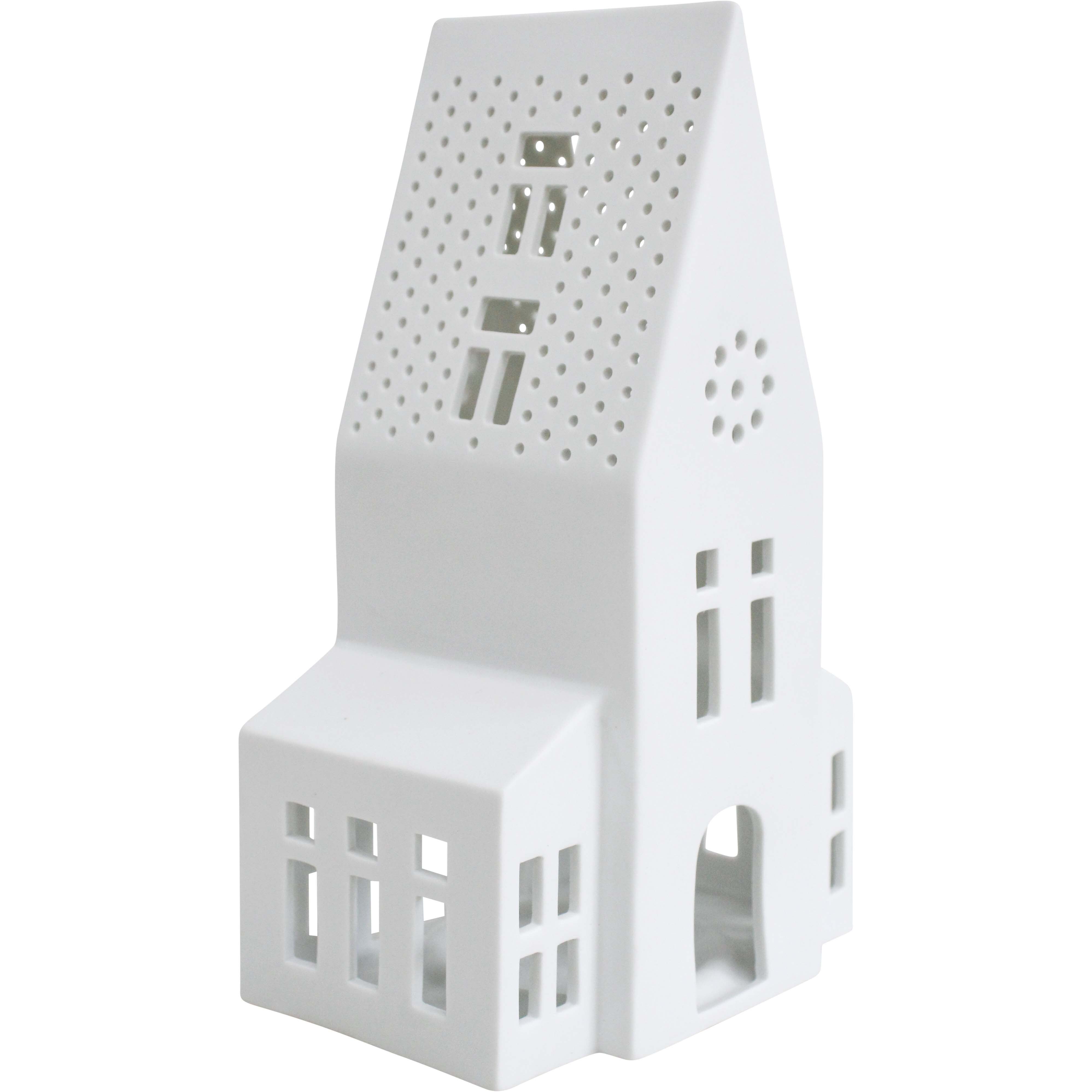 Porcelain Church Tealight Holder