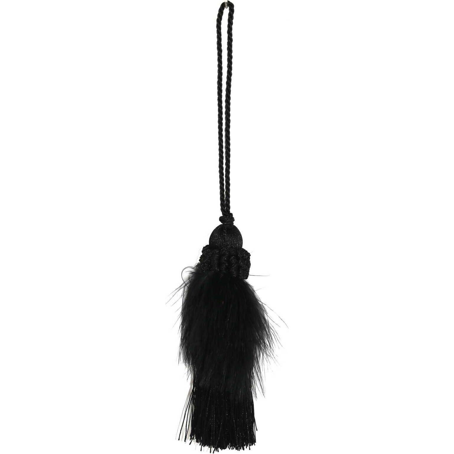 Feather Tassel Black