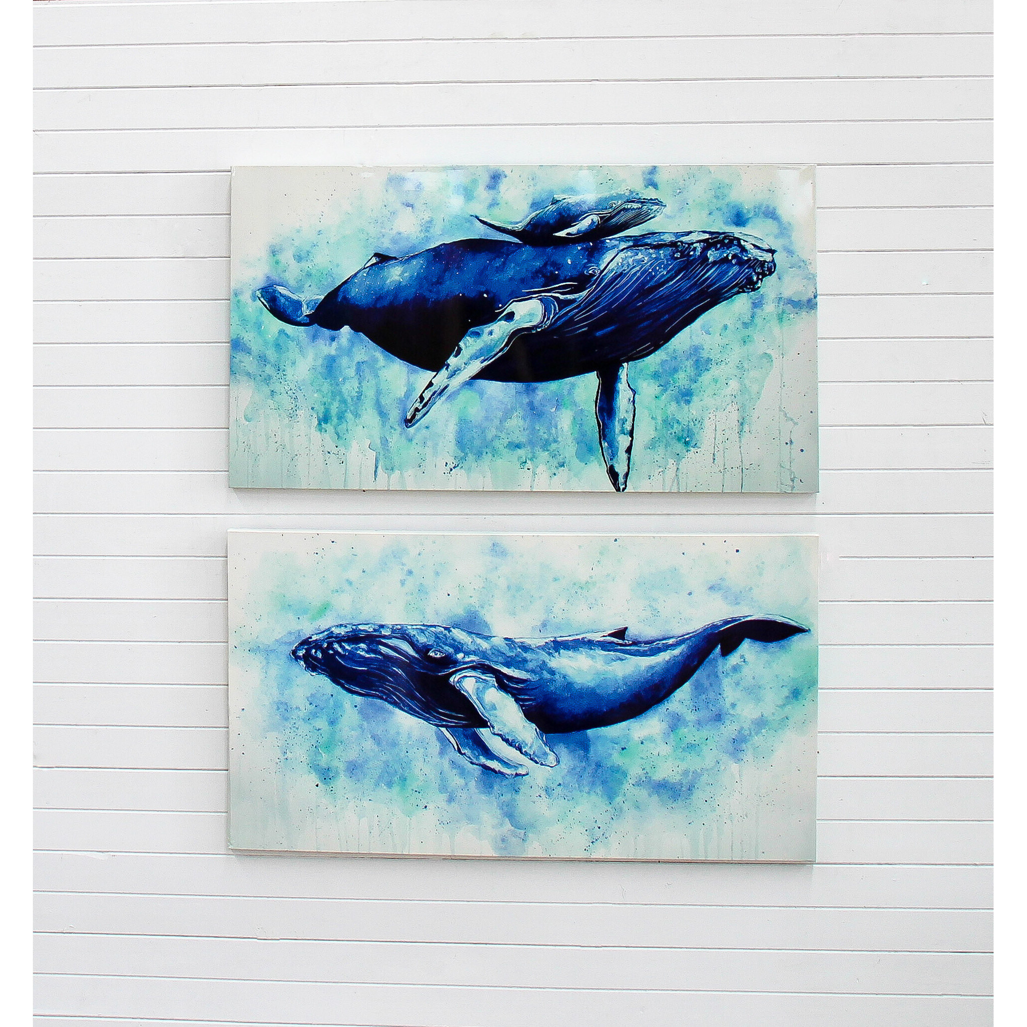 Canvas Whale