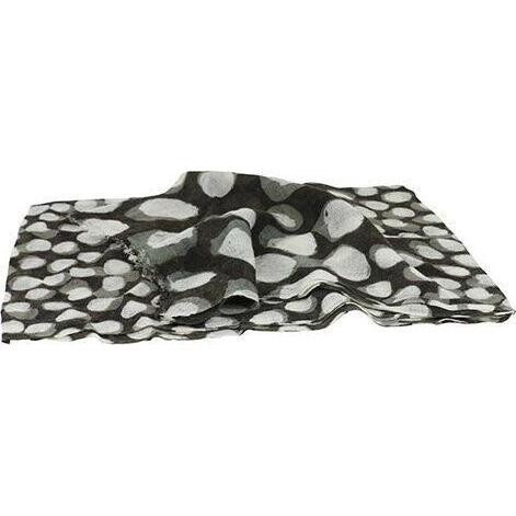 Scarf Black Large Spot