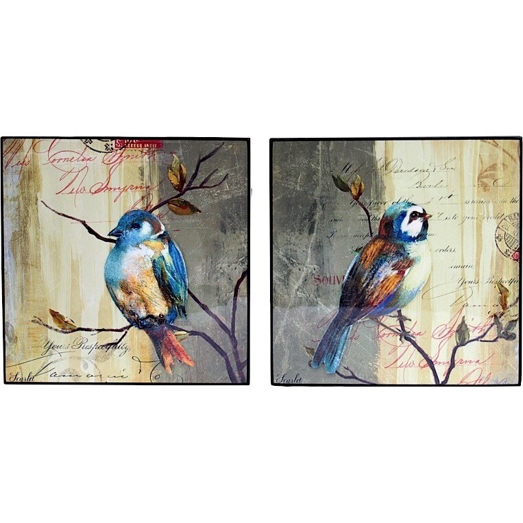 Lacquer Print - Wrens - set 2 