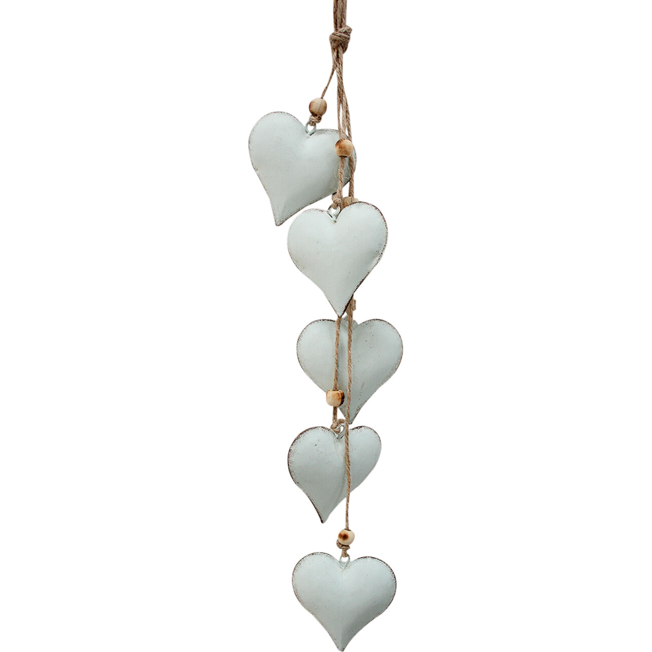 Hanging Heart Trail Soft Blue