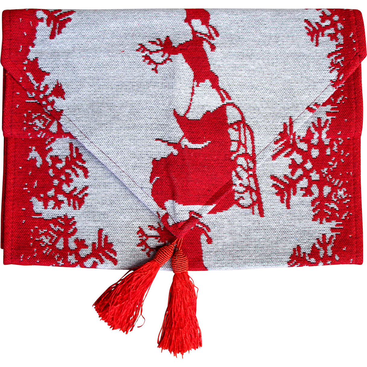 Table Runner Santa Sleigh