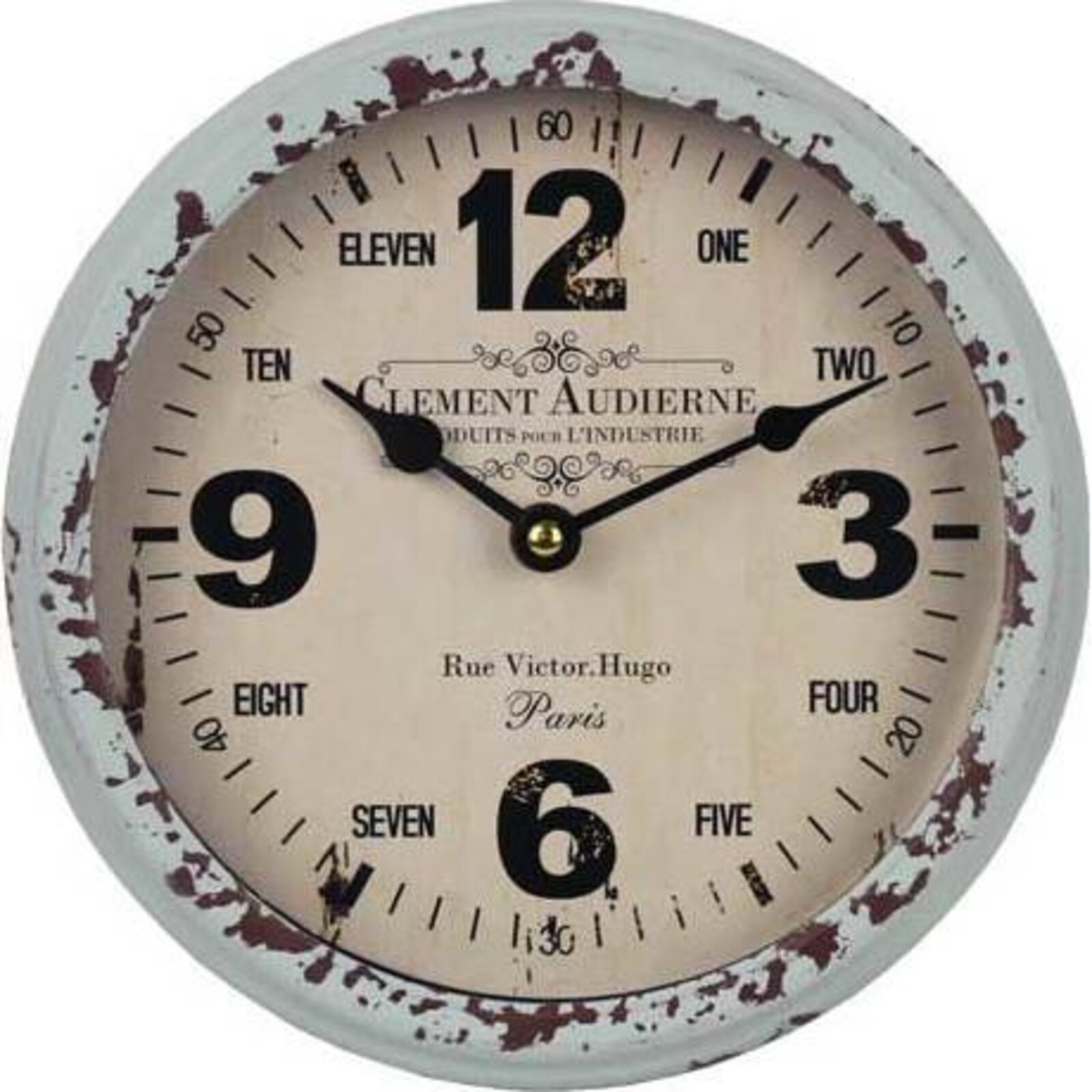 Metal Clock Numerical