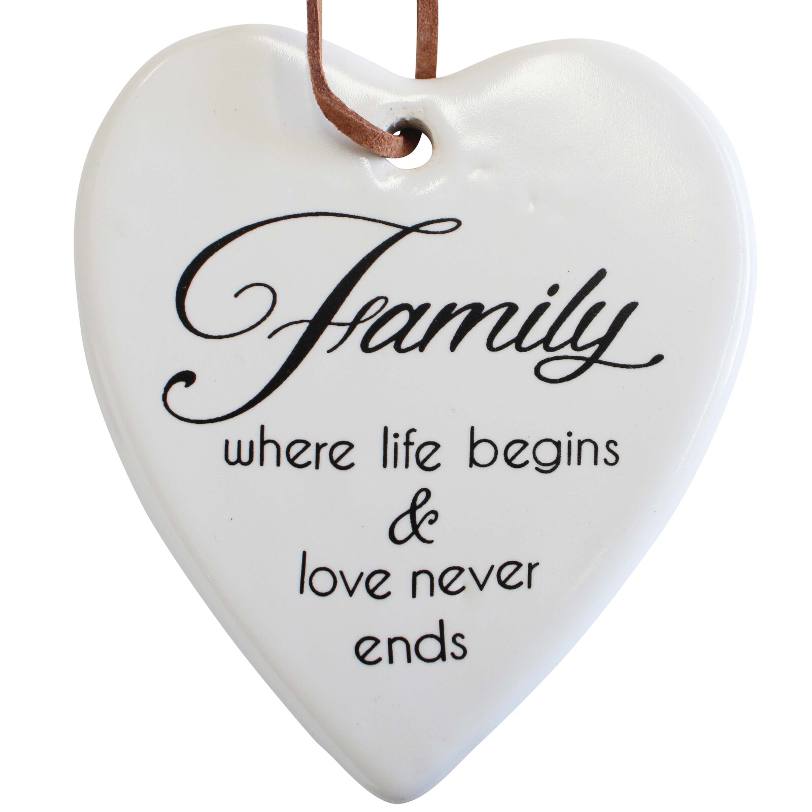 Hanging Heart Family