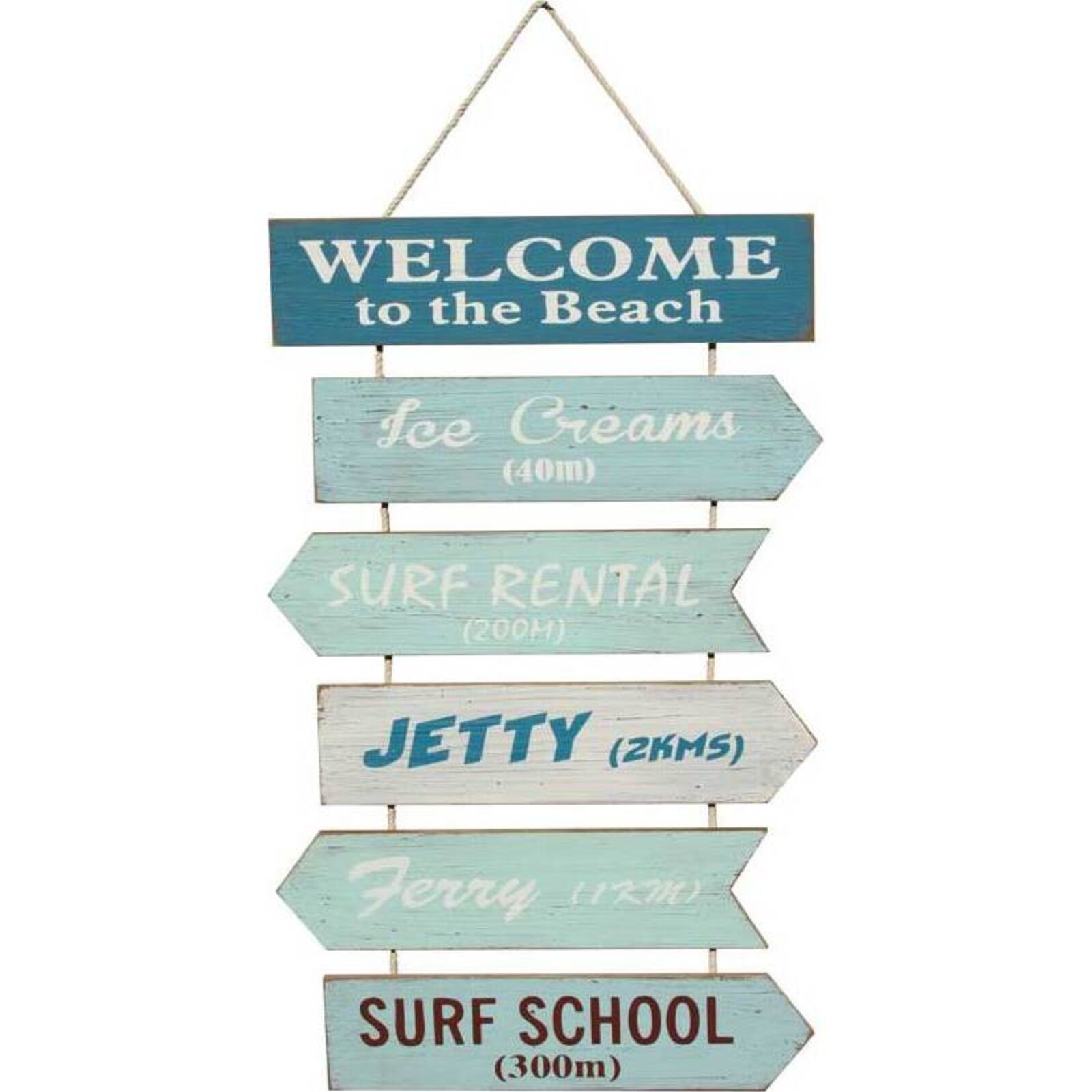 Sign Beach Directions