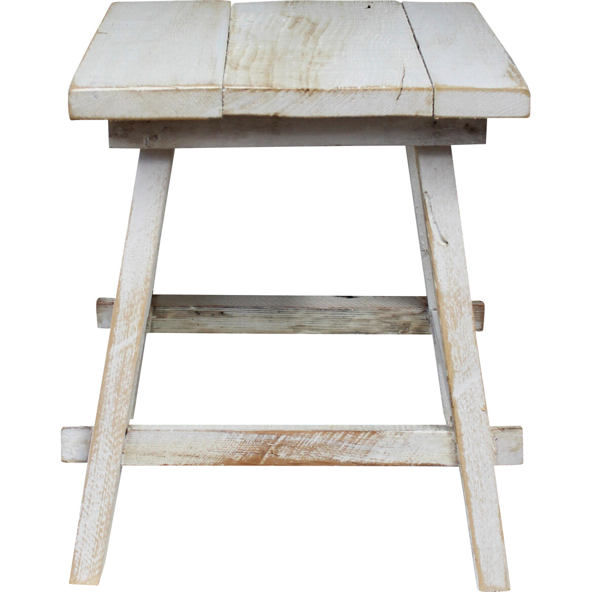 Stool White Wash