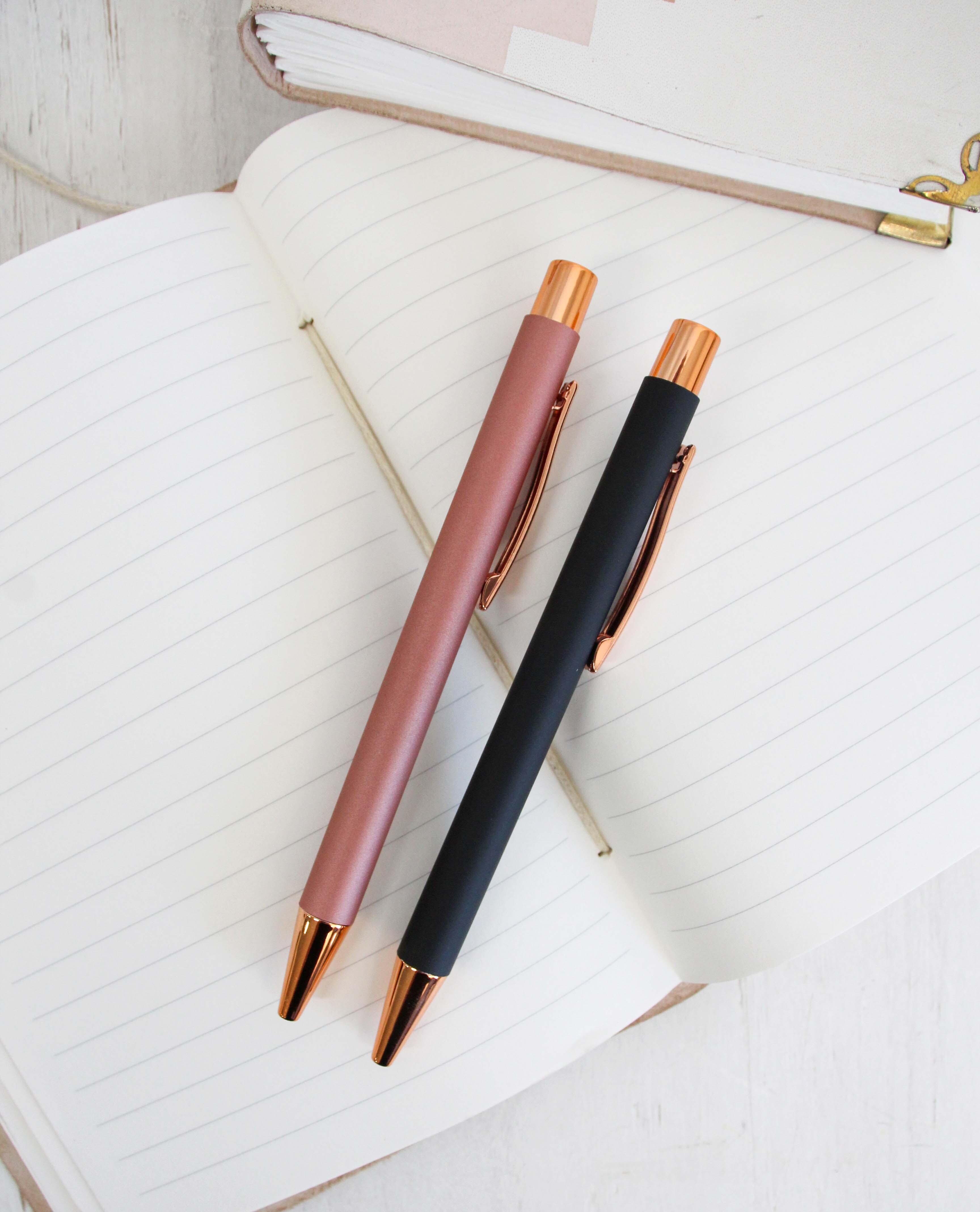 Pen S/2 Black & Rose Gold