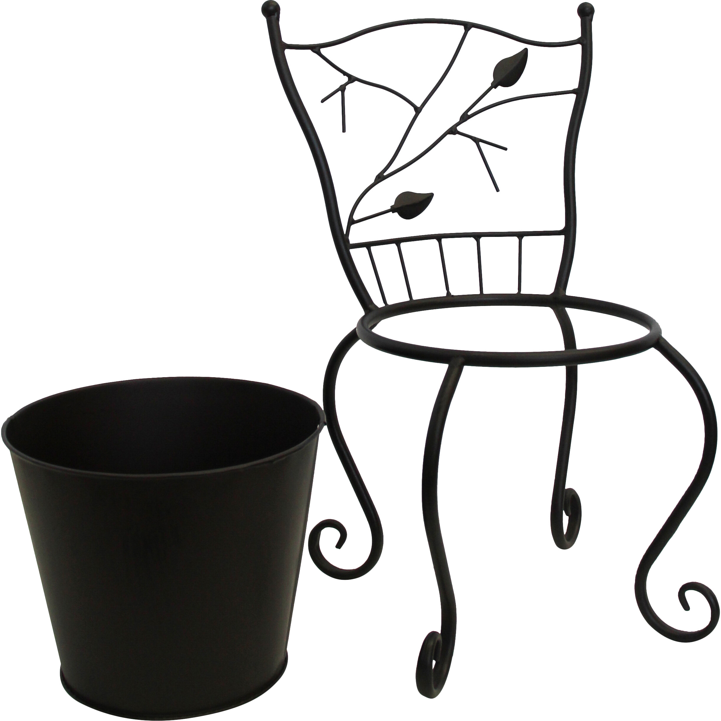 Planter Chair Lrg Dk