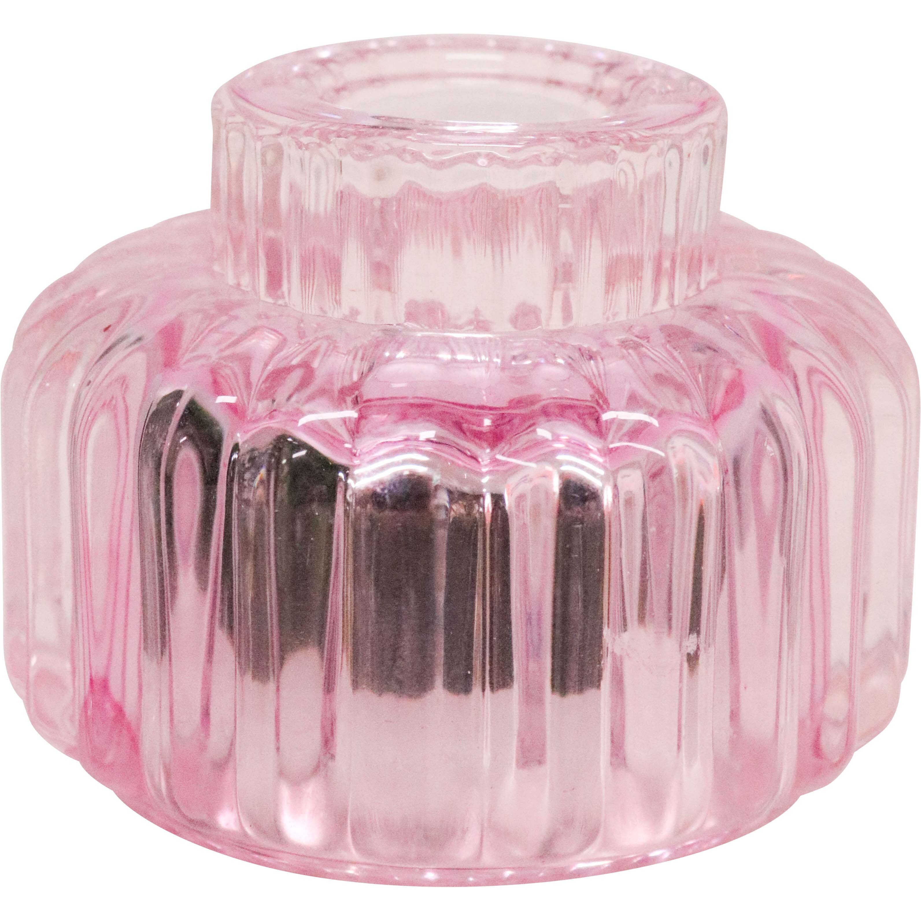 Candle Holder La Fiesta Pink