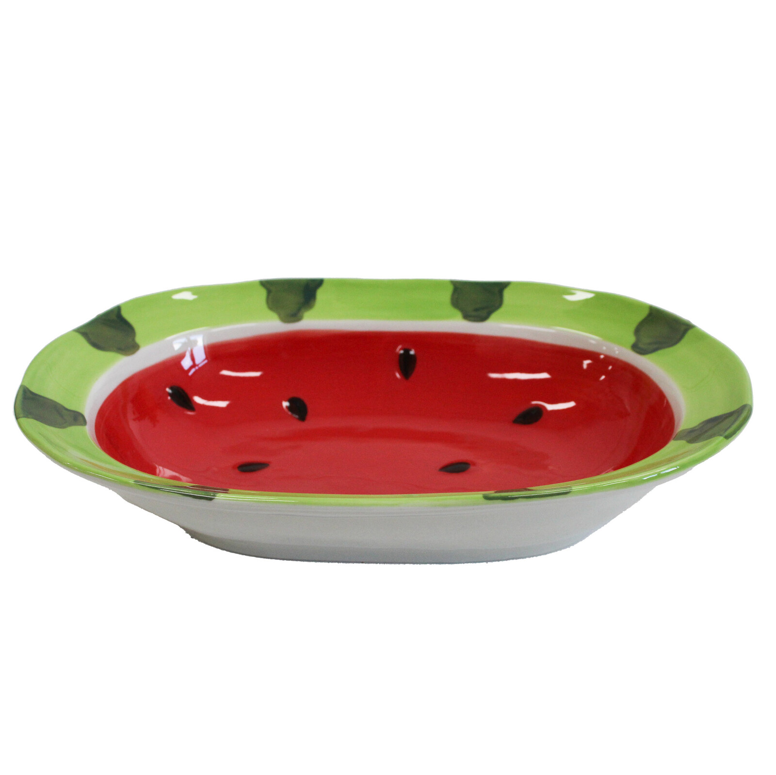 Plate Watermelon Lrg