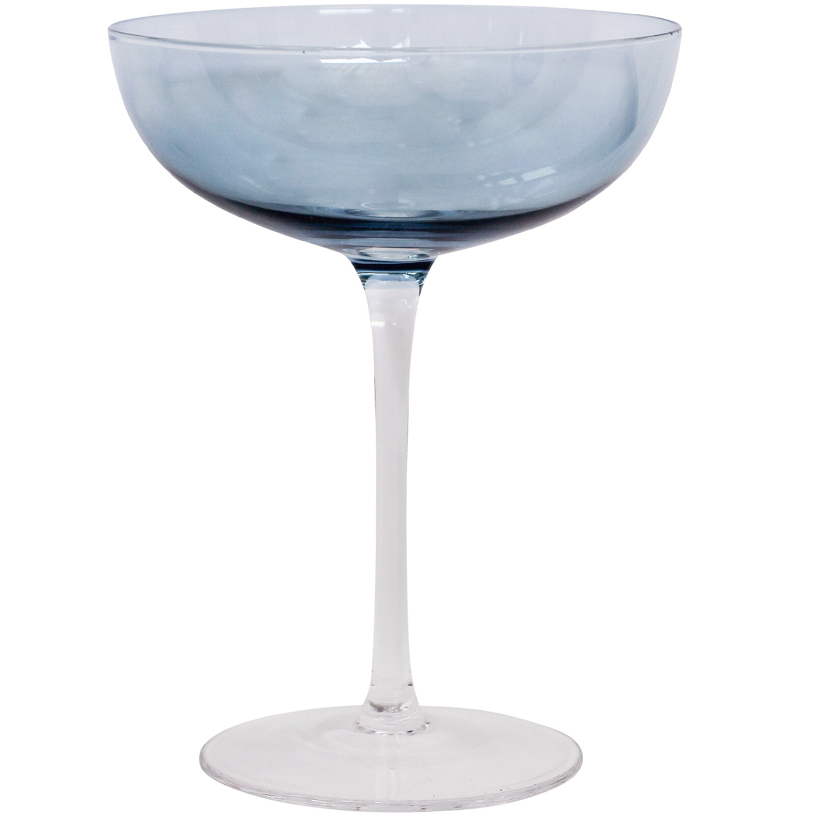 Cocktail Glass Blush/Blue