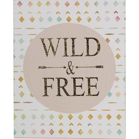 Parchment Print Wild & Free