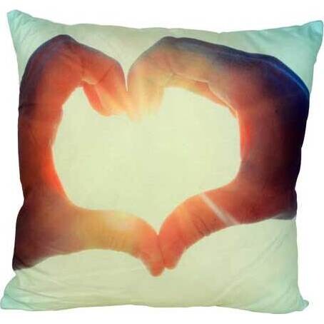 Cushion Heart Hands