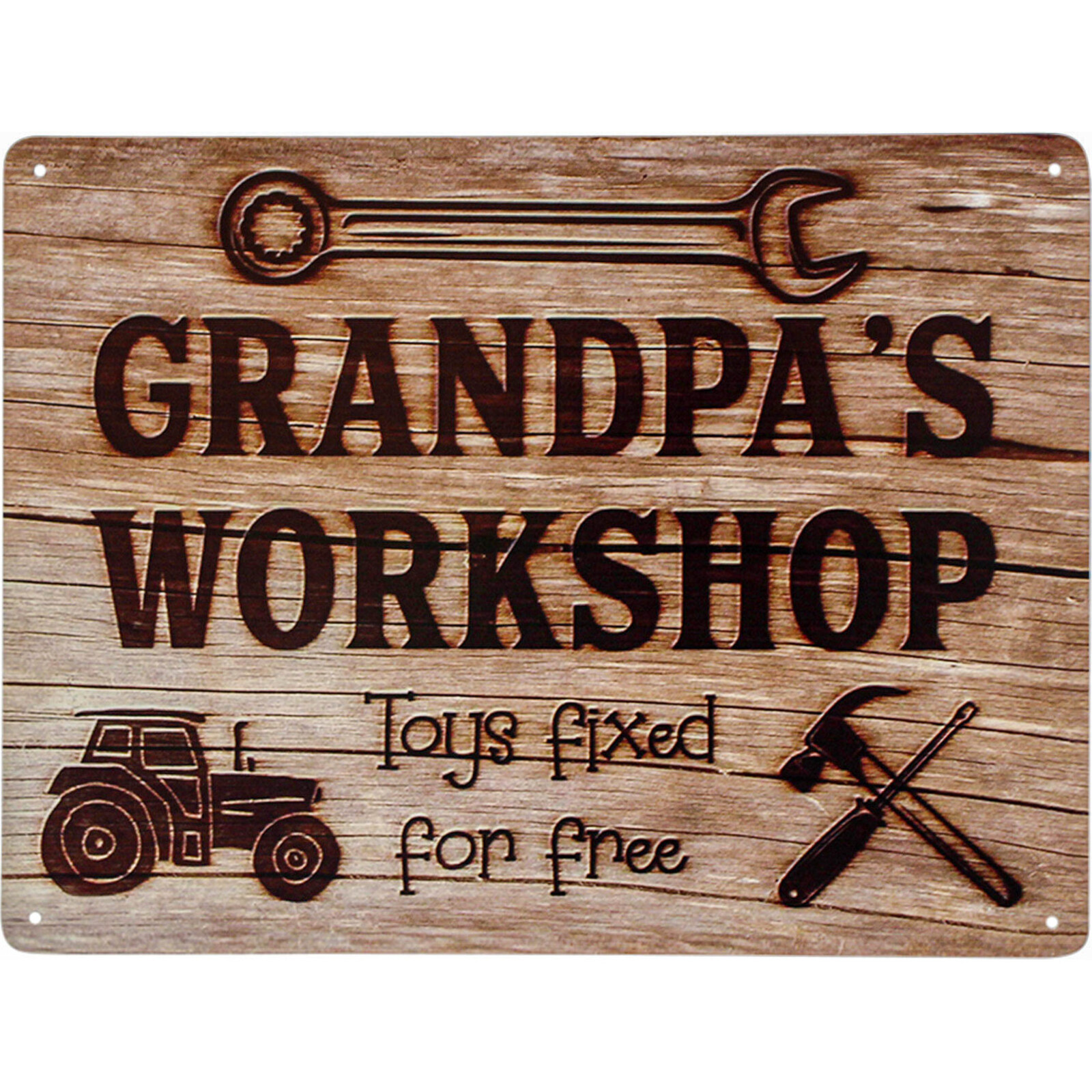 Sign Grandpa's Workshop
