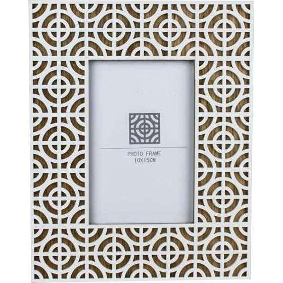 Frame Graphic Cut White