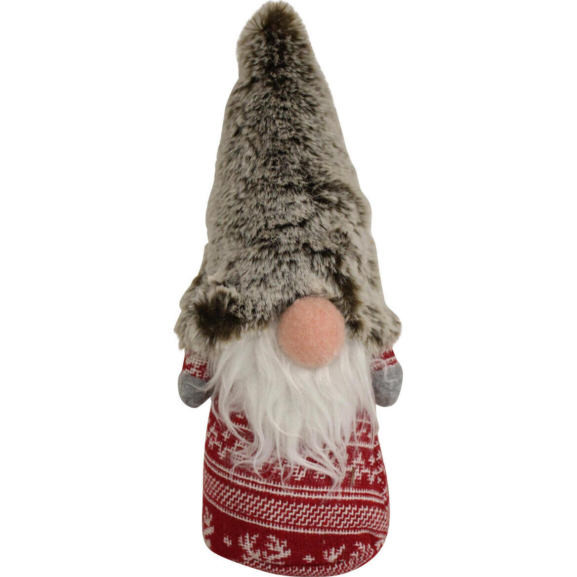 Santa Fluffy Red Pattern