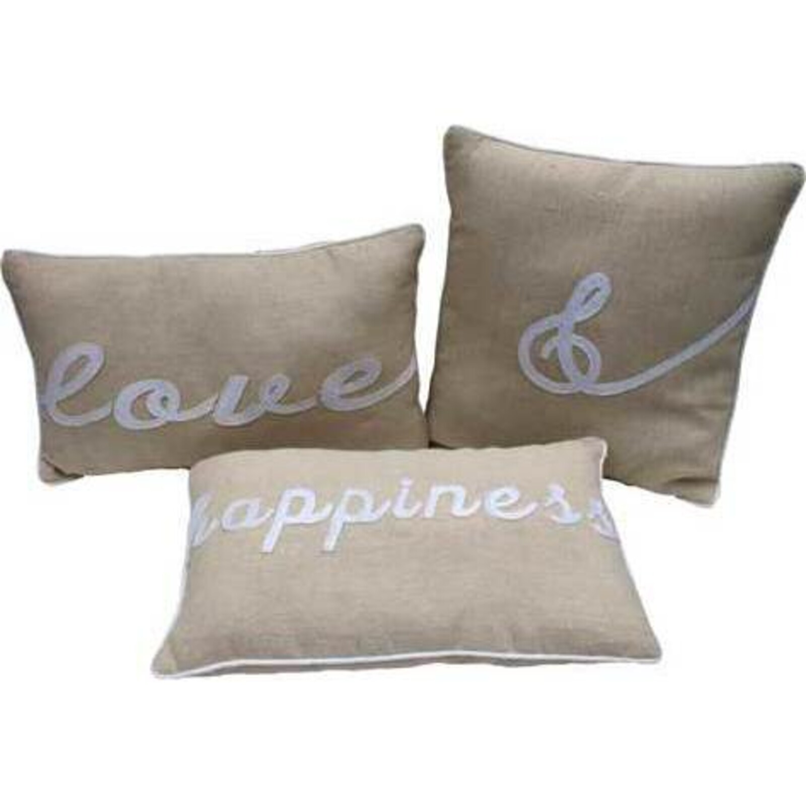 Cushion Love & Happiness set 3 