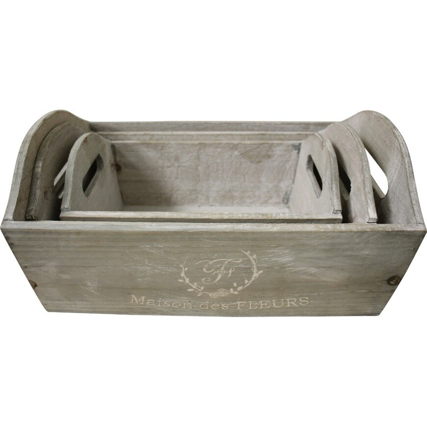 Boxes Maison Grey S/3