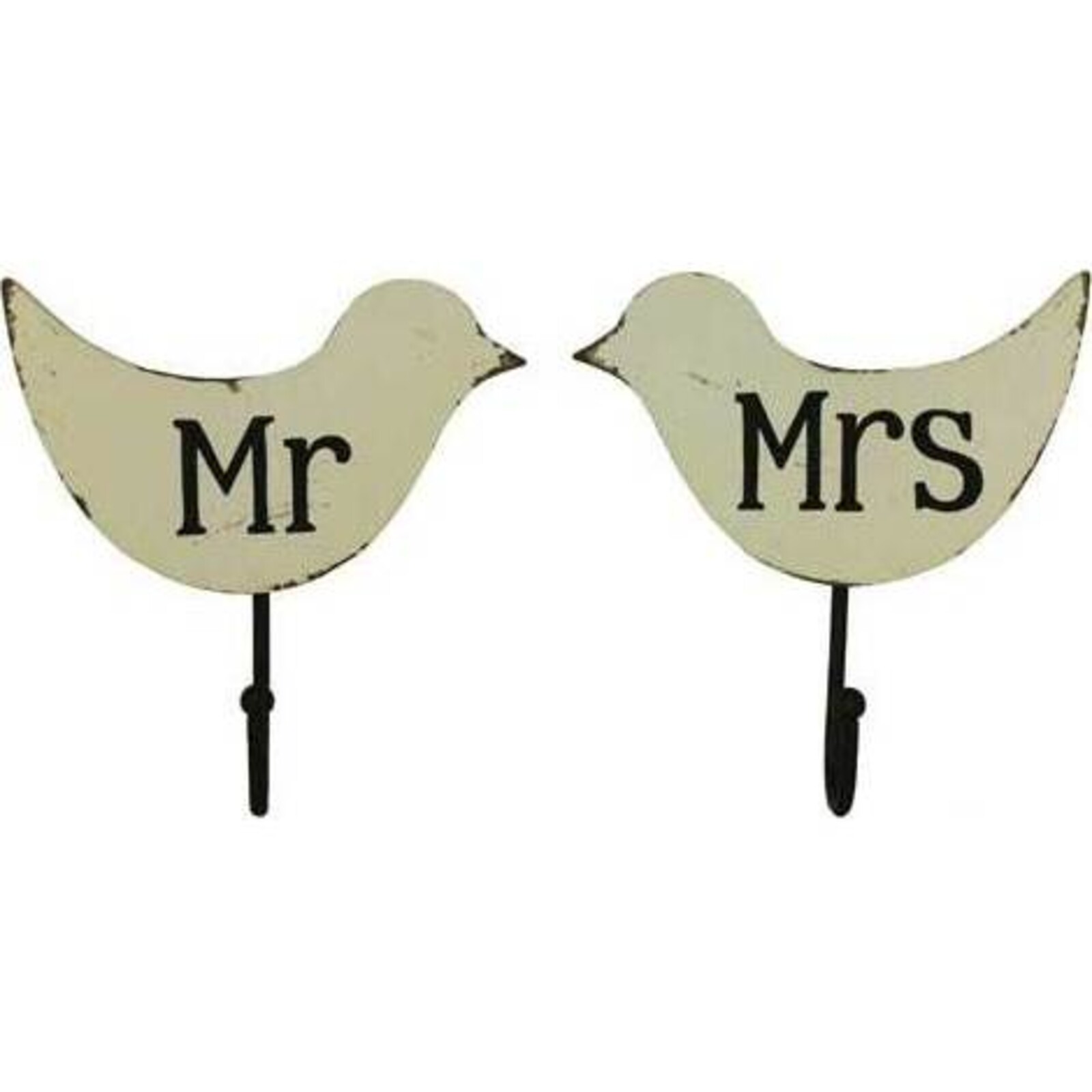 Hooks - Mr & Mrs CREAM - set 2
