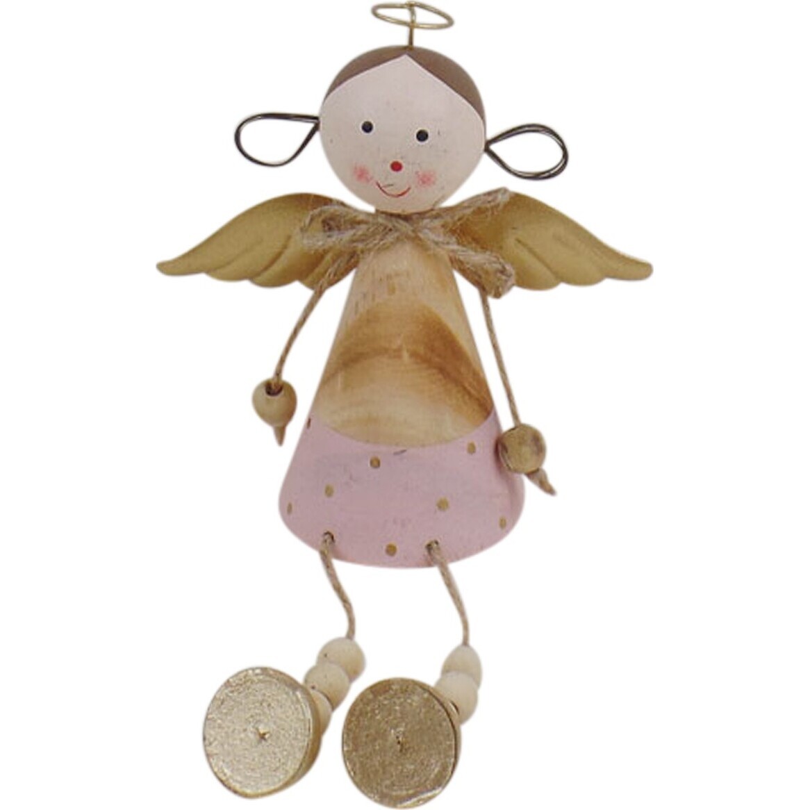 Shelf Angel Pink/Gold