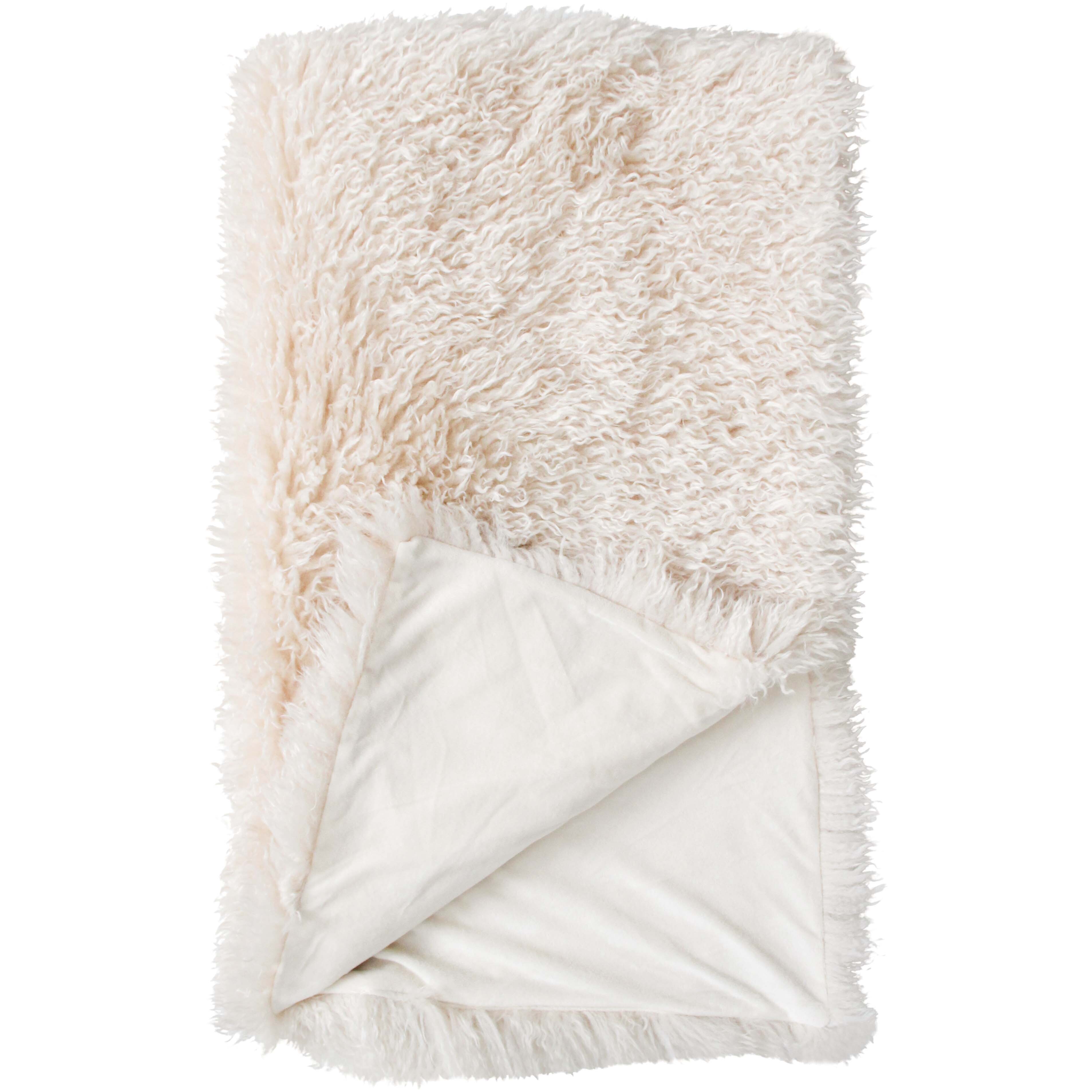 Boujee Faux Throw Brandy