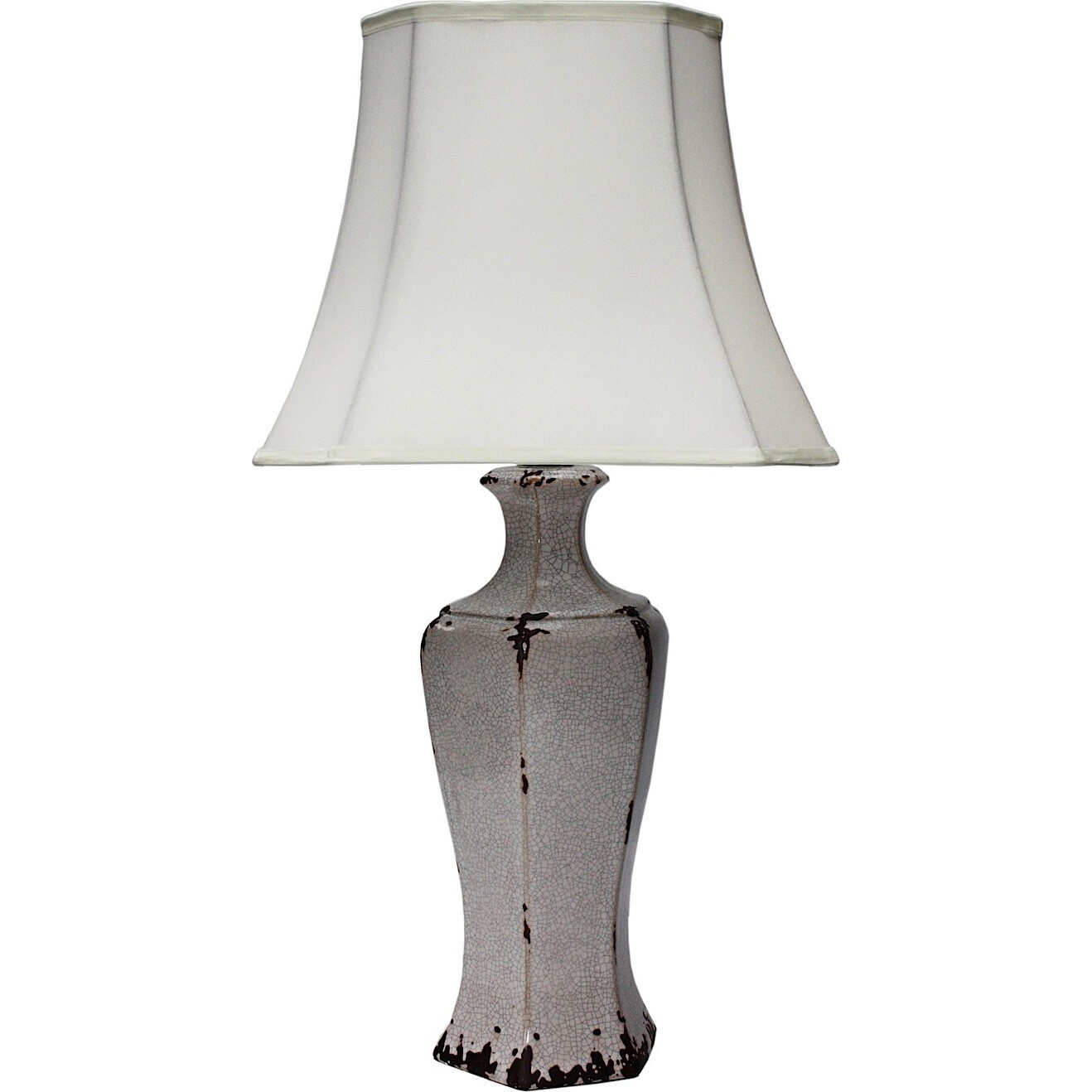 Table Lamp - Crackle Elegance