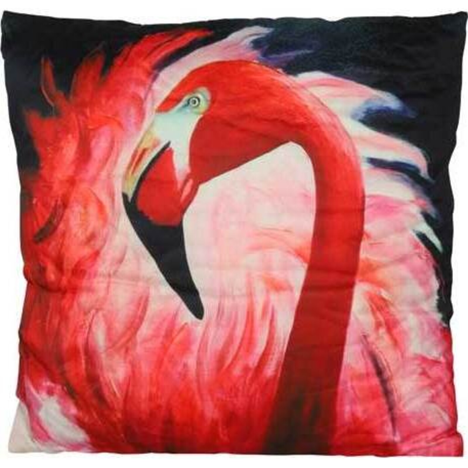 Cushion Flamingo Close