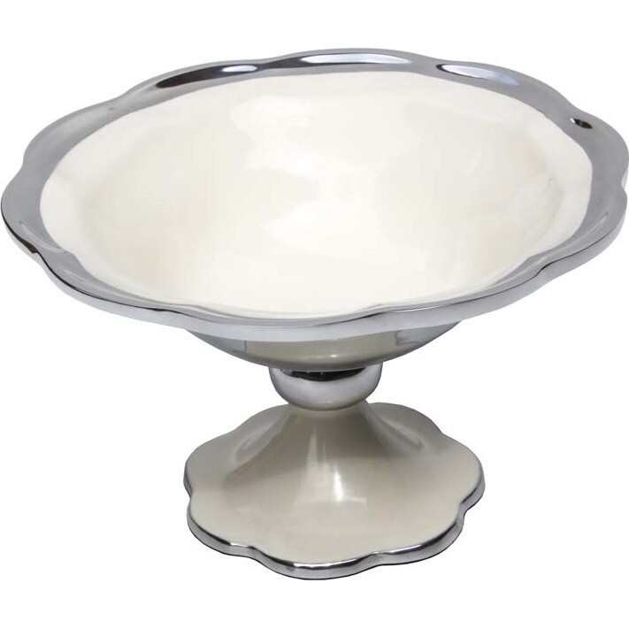 Al En Scallop  Cake Stand - Small