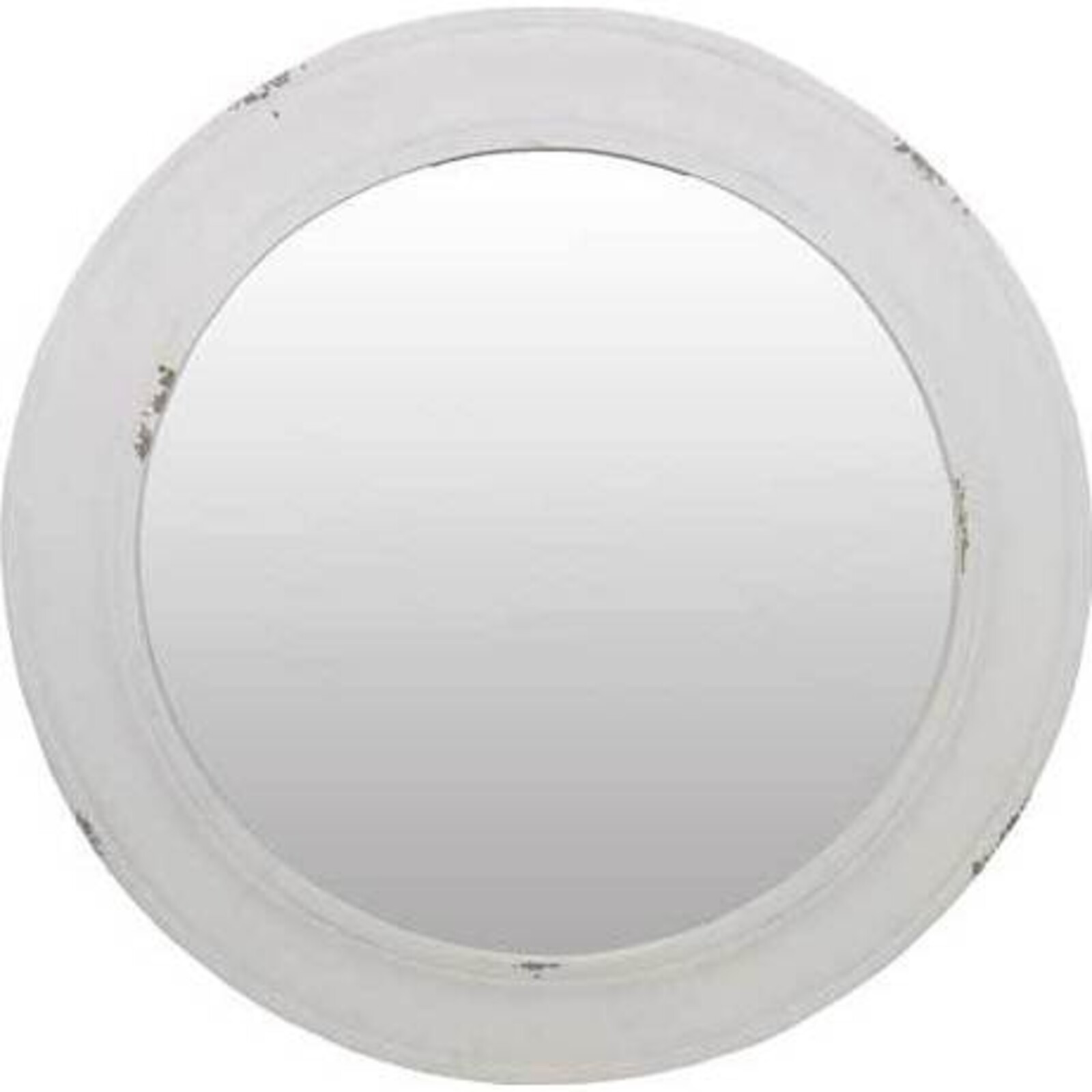 Mirror Merville White Round