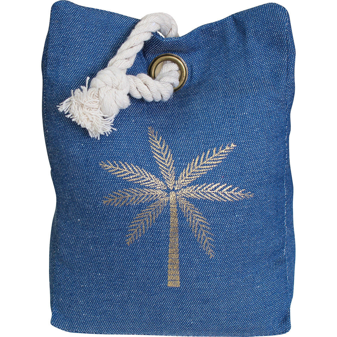 Doorstop Navy Palm