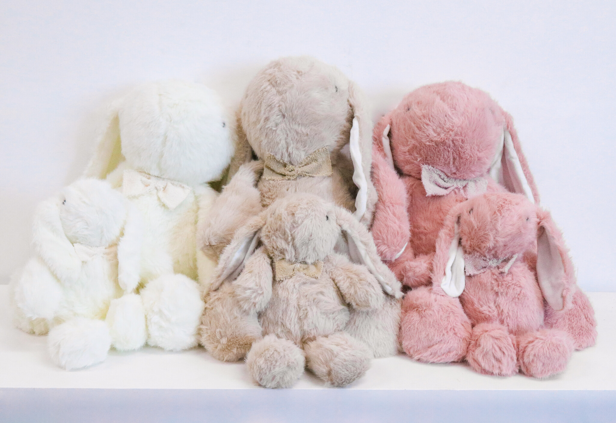 Plush Bunny Med Harriet White