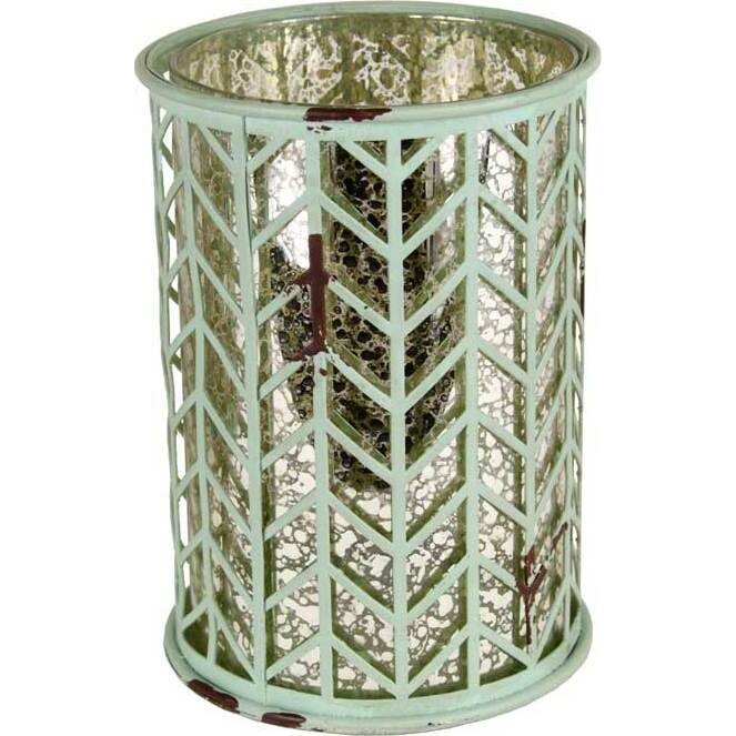 Candleholder Mercury Chevron Small