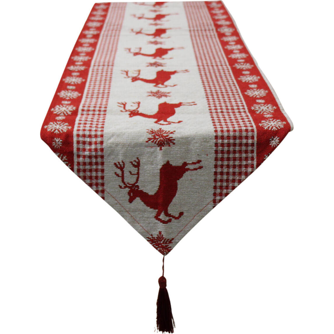 Tablerunner Prancing Reindeer