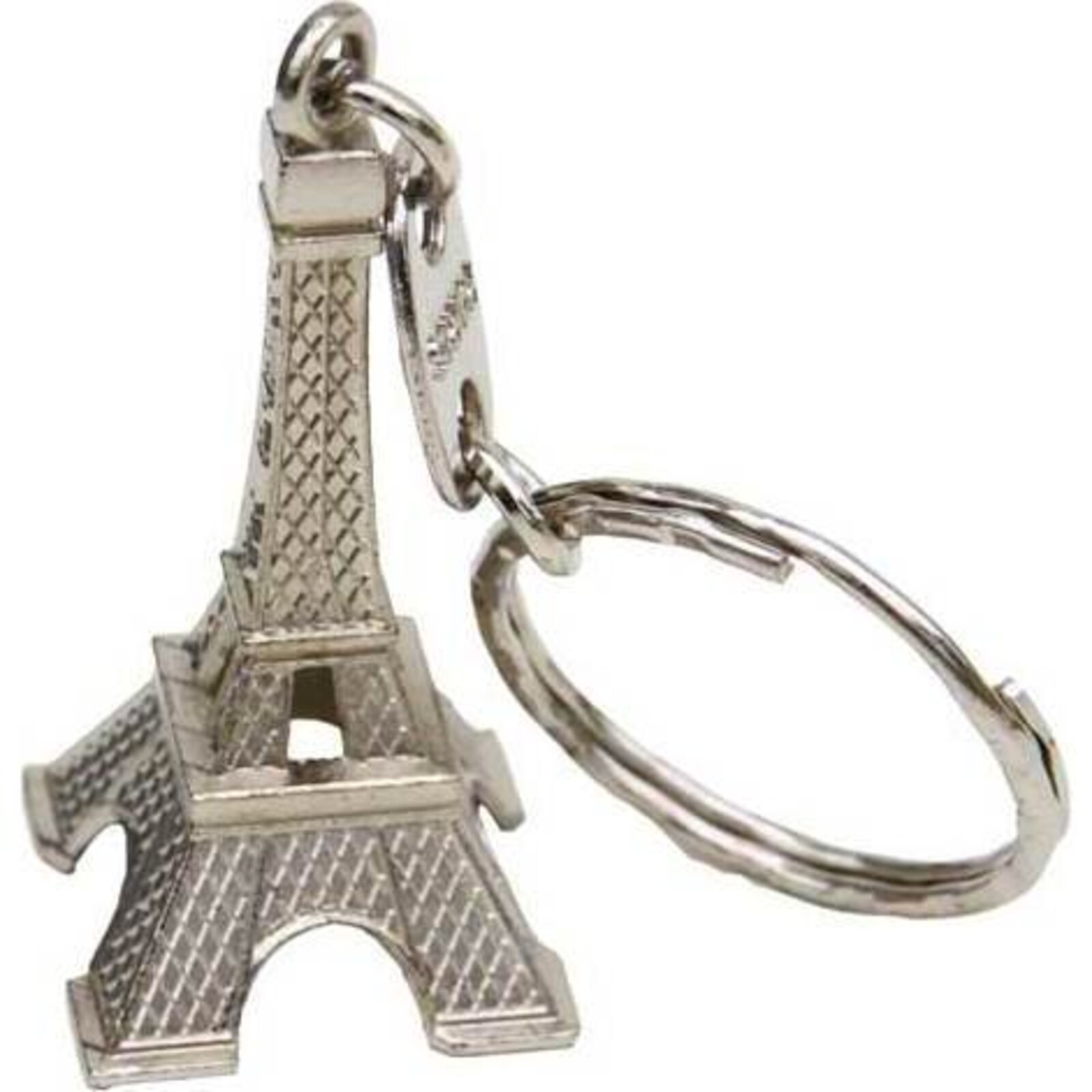 Keyring Silver Eiffel