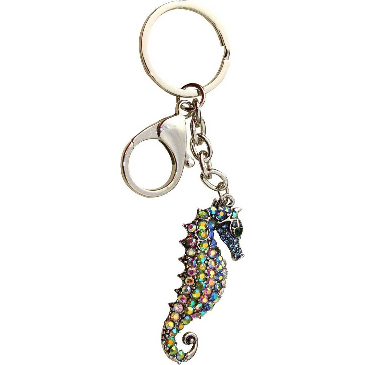 Keyring Rainbow Seahorse