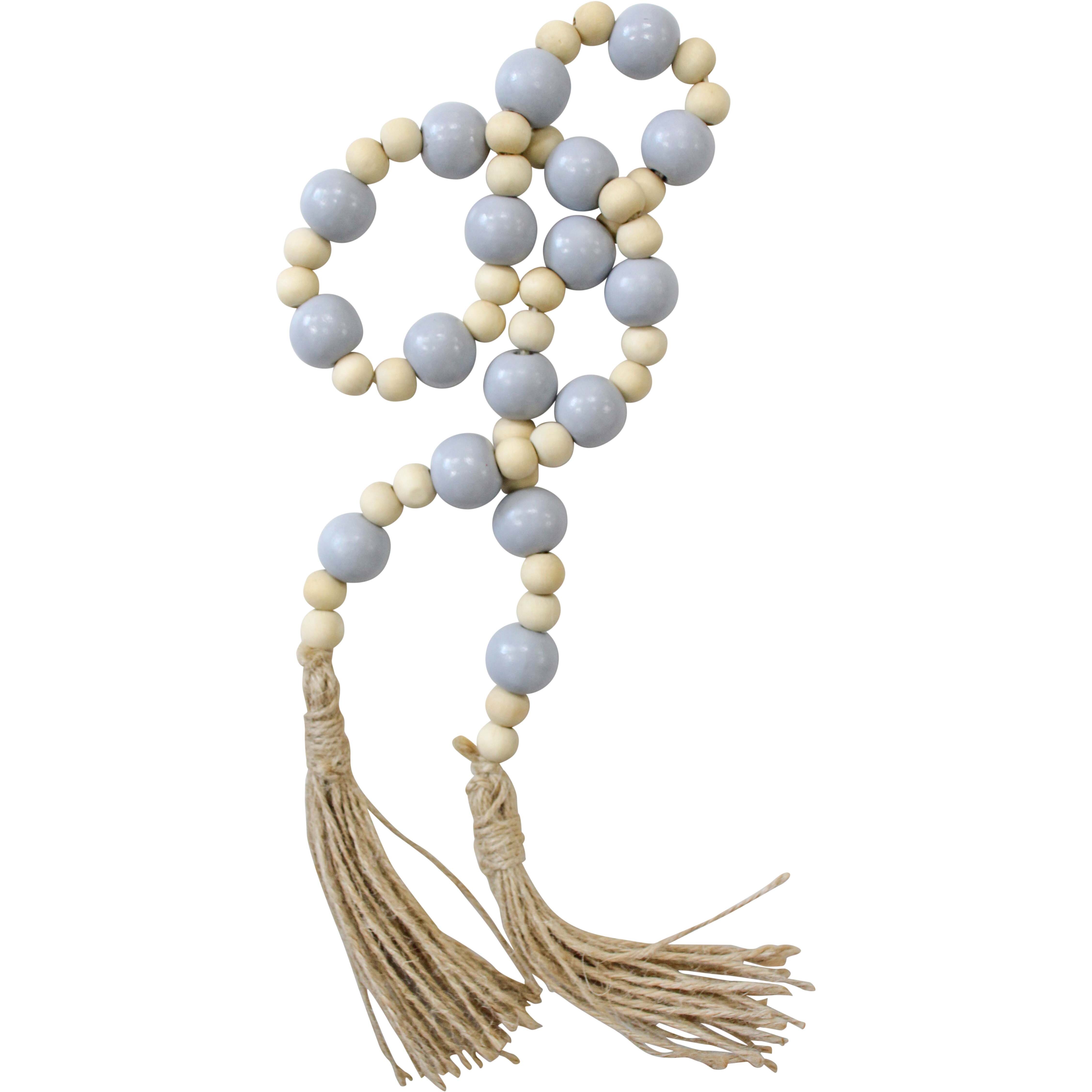 Bead Garland Storm/Natural