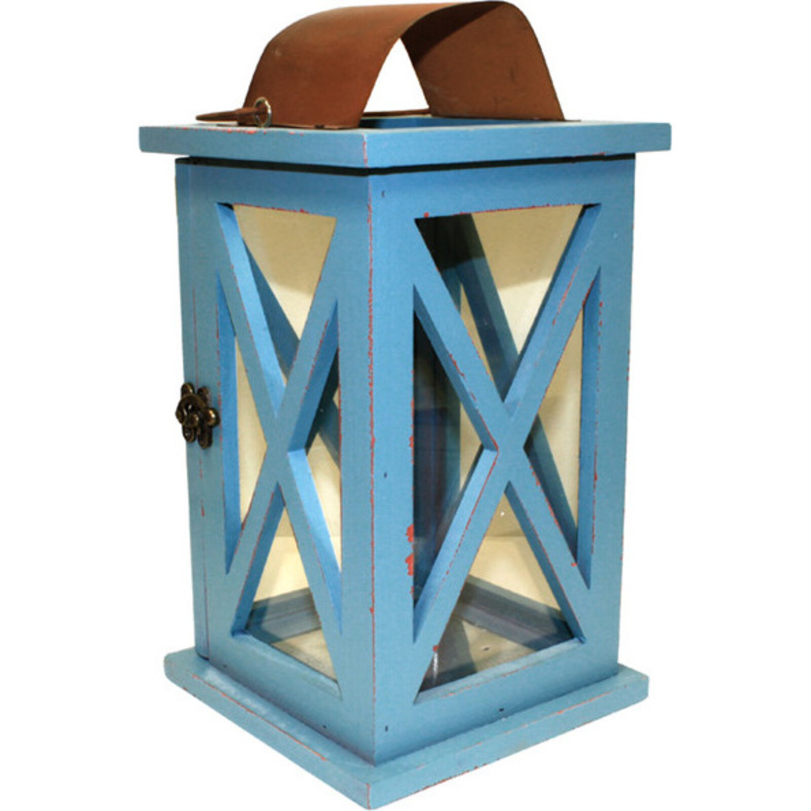 Lantern - Blue Croix Square
