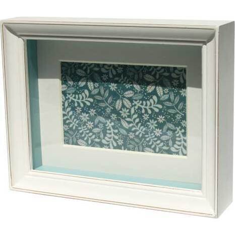 Box Frame Egg Blue Edge