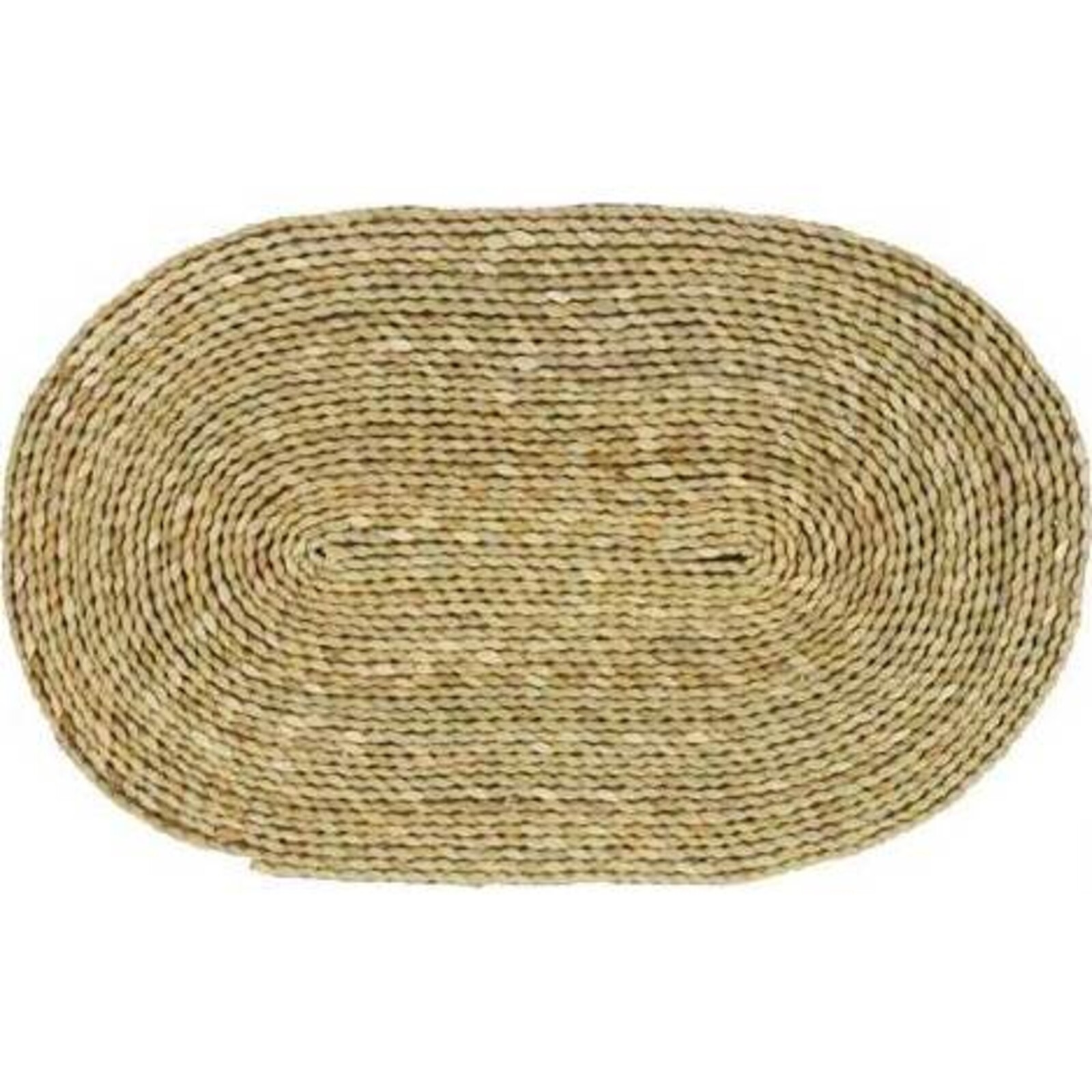 Placemat Natural Weave Oval